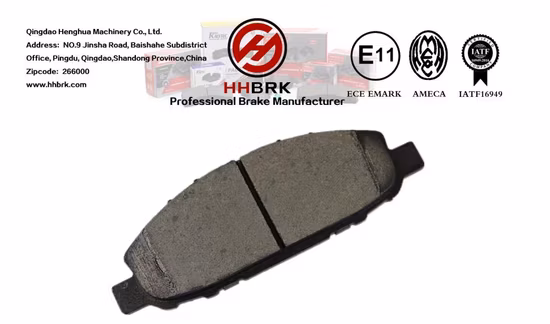 D1191semi-Metal Brake Pads, Automotive Brake System, Wholesale Price, High Performance, Low Noise, More Environmentally Friendly